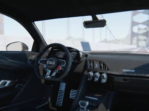Audi R8 V10 Plus 2016 3D Model