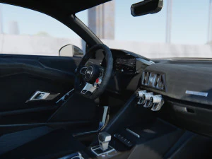 Audi R8 V10 Plus 2016 3D Model