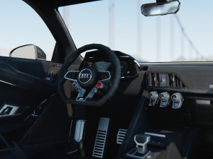 Audi R8 V10 Plus 2016 3D 모델