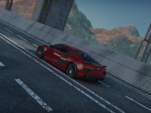 Audi R8 V10 Plus 2016 3D Model