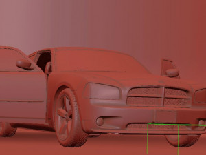 Dodge charger 2009 Modelo 3D