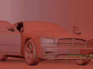 Dodge charger 2009 3D Model