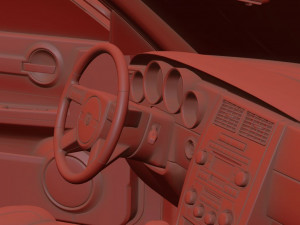 Dodge charger 2009 Modelo 3D