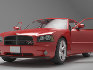 Dodge charger 2009 Modelo 3D