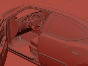Dodge charger 2009 Modelo 3D