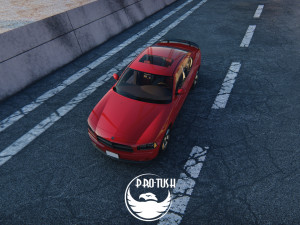 Dodge charger 2009 Modelo 3D