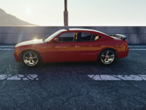 Dodge charger 2009 Modelo 3D