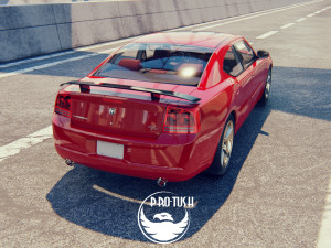 Dodge charger 2009 Modelo 3D