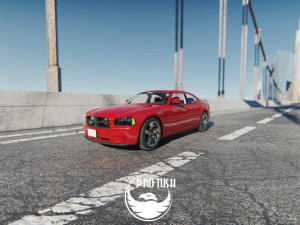 Dodge charger 2009 Modelo 3D