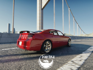 Dodge charger 2009 Modelo 3D