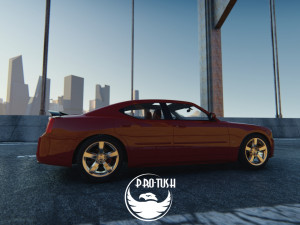 Dodge charger 2009 Modelo 3D