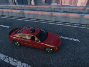 Dodge charger 2009 Modelo 3D