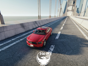 Dodge charger 2009 Modelo 3D