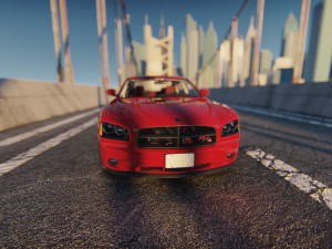 Dodge charger 2009 Modelo 3D