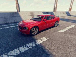 Dodge charger 2009 3D Model
