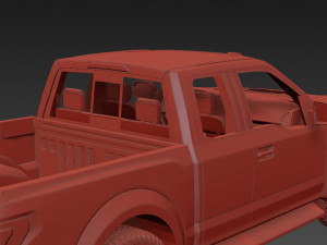 150 Raptor 3D-Modell