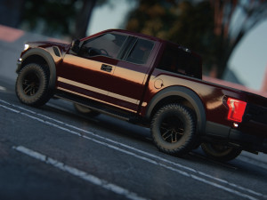 150 Raptor 3D-Modell