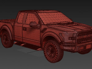 150 Raptor 3D-Modell