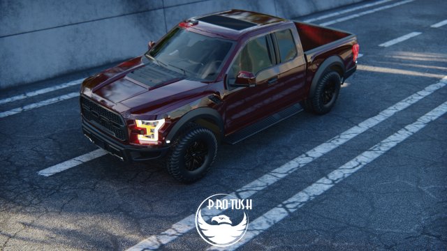 150 Raptor 3D-Modell .c4d .max .obj .3ds .fbx .stl .blend 
