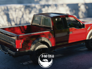 150 Raptor 3D-Modell