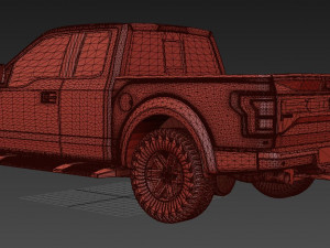150 Raptor 3D-Modell