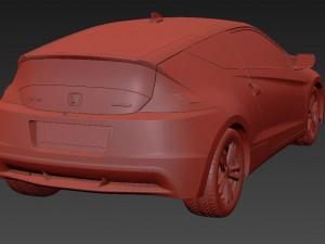 Honda CR-Z EX 2015 3D Модель