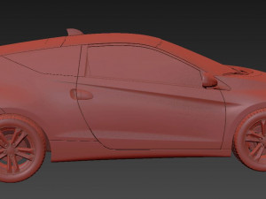 Honda CR-Z EX 2015 3D Модель