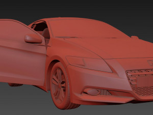 Honda CR-Z EX 2015 3D Модель