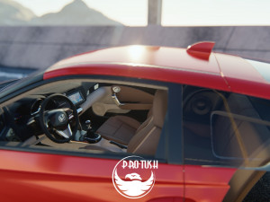 Honda CR-Z EX 2015 3D Модель