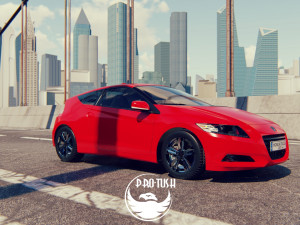 Honda CR-Z EX 2015 3D Model