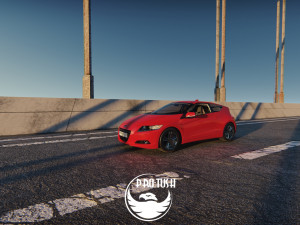 Honda CR-Z EX 2015 3D Модель