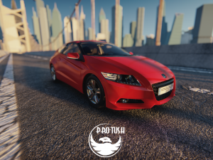 Honda CR-Z EX 2015 3D Модель