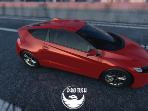 Honda CR-Z EX 2015 3D Модель