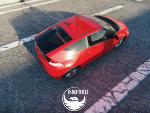Honda CR-Z EX 2015 3D Модель