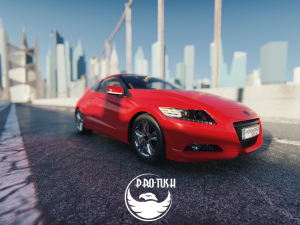 Honda CR-Z EX 2015 3D Модель
