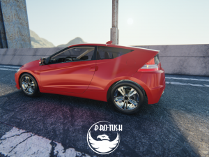 Honda CR-Z EX 2015 3D Модель