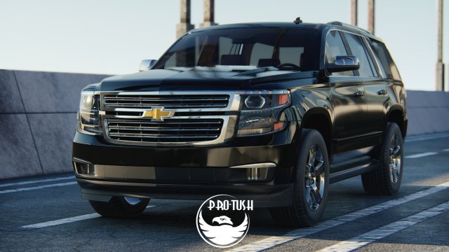 Chevrolet Tahoe 2015 3Dモデル .c4d .max .obj .3ds .fbx .stl .blend 