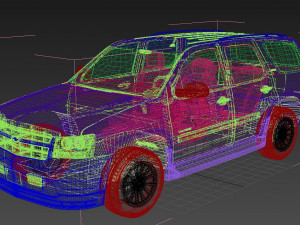 Chevrolet Tahoe Hybrid 2010 3D 模型