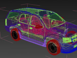 Chevrolet Tahoe Hybrid 2010 3D Model