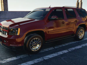 Chevrolet Tahoe Hybrid 2010 3D Model