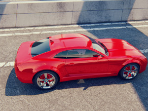 Chevrolet camaro 2012 3D Model