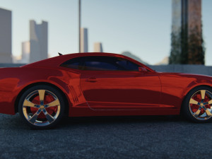 Chevrolet camaro 2012 3D 模型