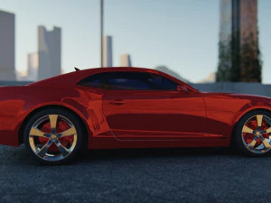 Chevrolet camaro 2012 3D Model
