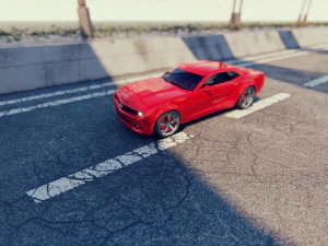 Chevrolet camaro 2012 3D Model