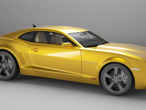 Chevrolet camaro 2012 3D 模型
