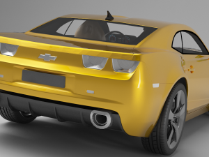 Chevrolet camaro 2012 3D 模型