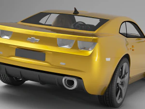 Chevrolet camaro 2012 3D Model