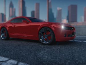 Chevrolet camaro 2012 3D 模型