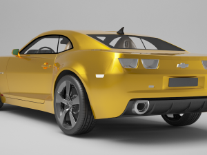 Chevrolet camaro 2012 3D 模型