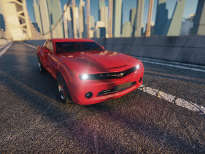 Chevrolet camaro 2012 3D 模型